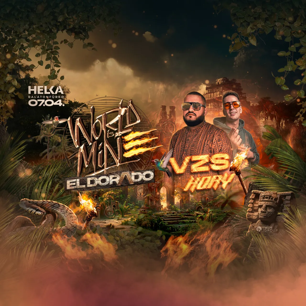 WORLD IS MINE - EL DORADO ◼︎ VZS ◼︎ Helka, Balatonfüred | 07.04.